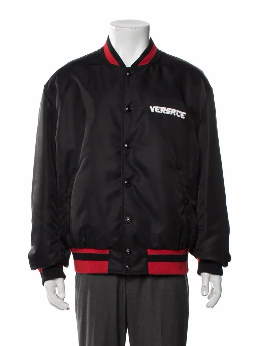 Versace Medusa Insignia Bomber Jacket - Men's Large - US40/IT/50! BEAUTIFUL!